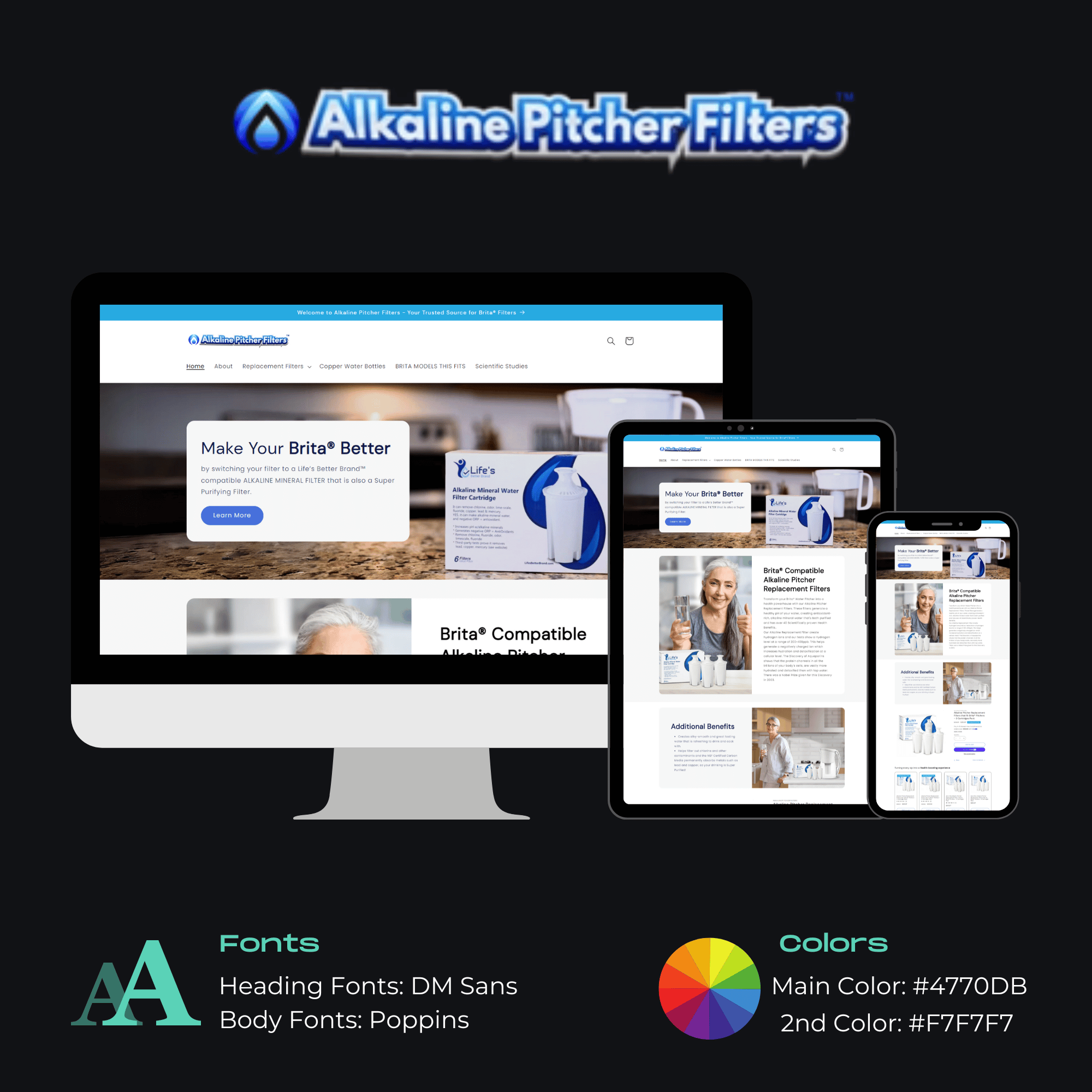 Alkaline Pitcher Water